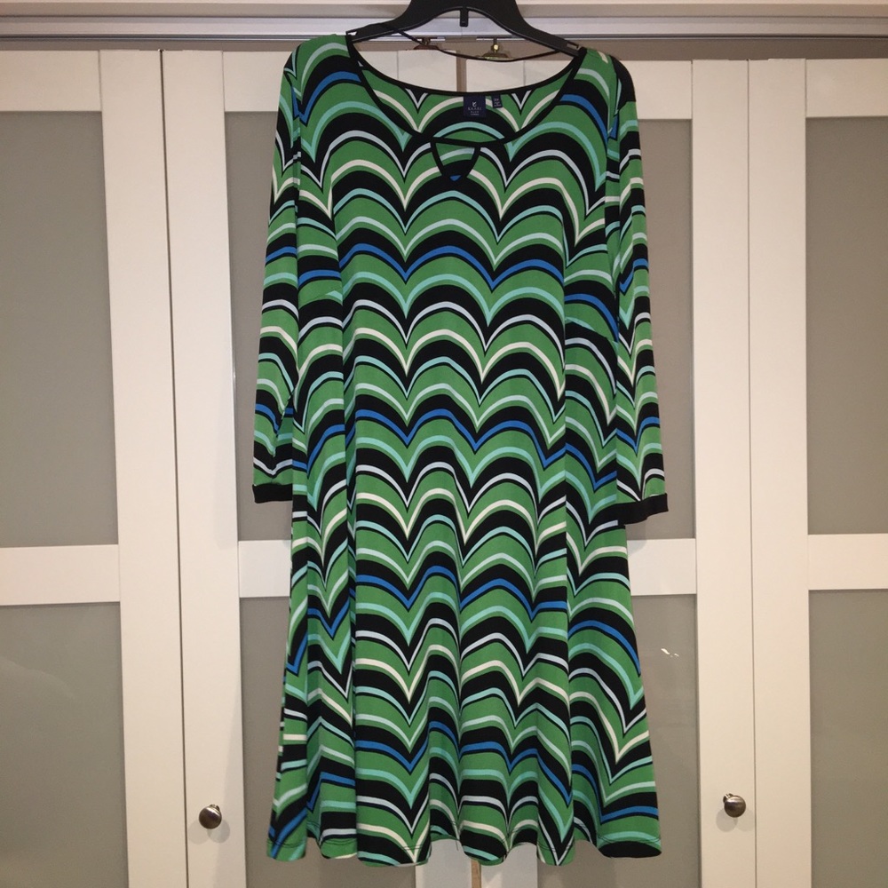 Key hole Plus Size dress